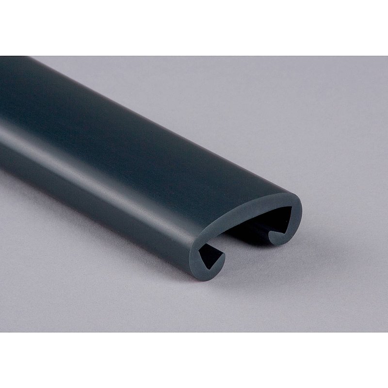 Kunststoffhandlauf für 35x8mm, anthrazitgrau