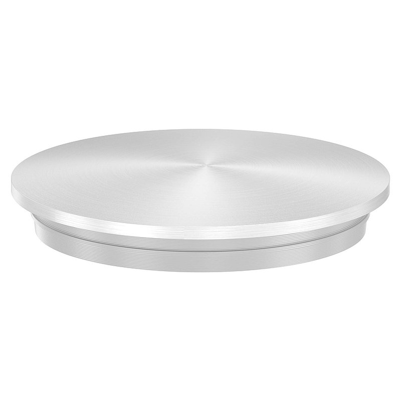 Rohrabschlussstopfen, für Rohr 42,4x2,5mm, V2A