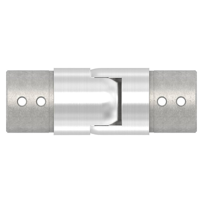 Verbinder flexibel für Nutrohr 42,4mm, V2A
