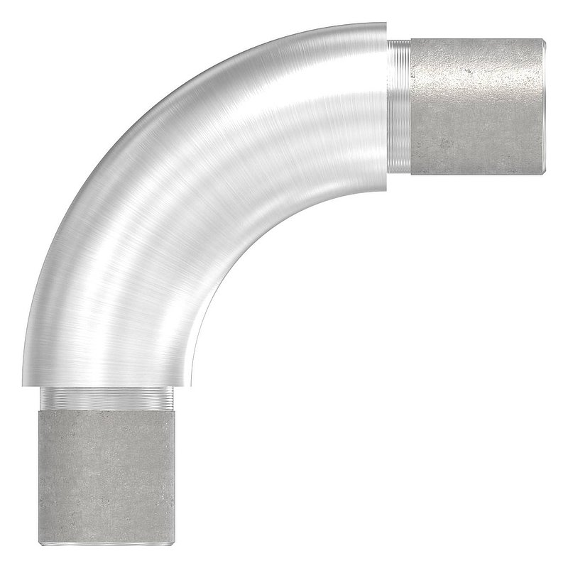 Tube coudé à 90°, pour tube Ø 21,3x2,0mm, V2A