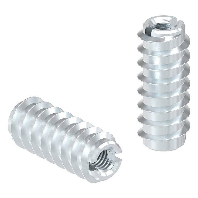Rampa-Muffe M6x30, Stahl verzinkt