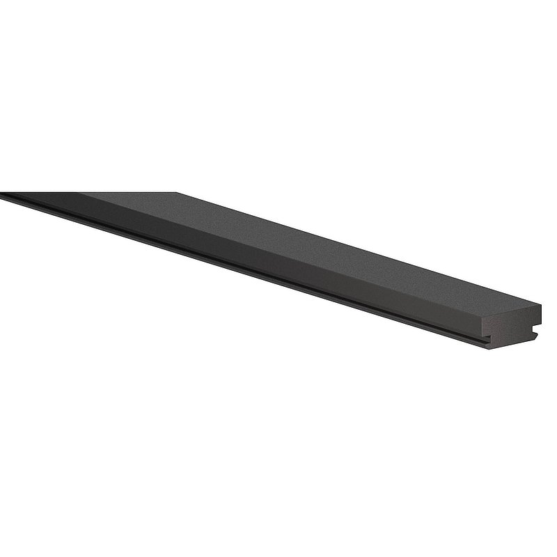 Mounting set glass 21.52mm eleganza canopy, for L: 6000mm