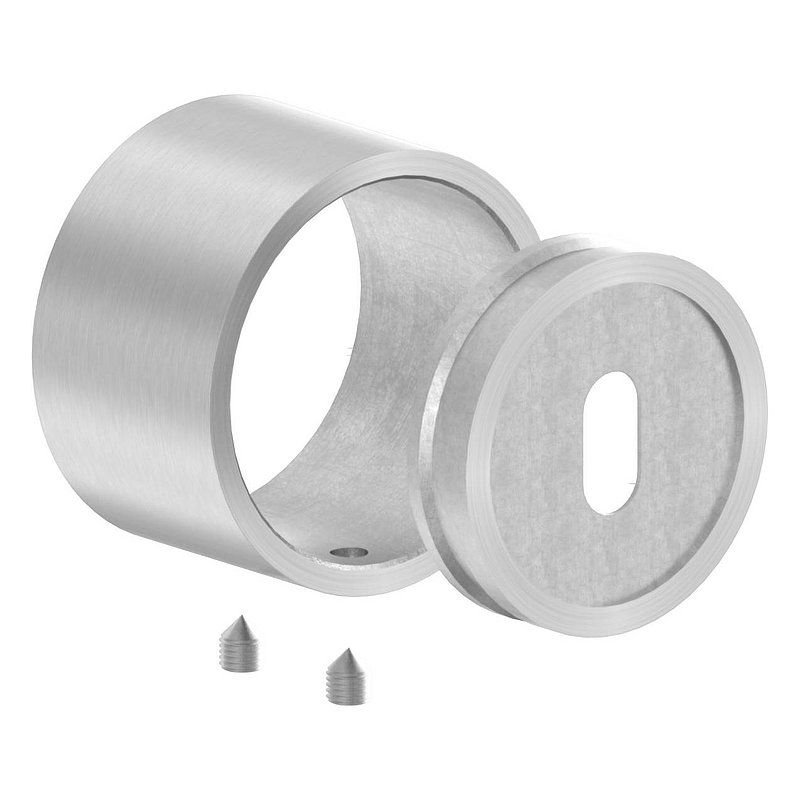 Wall mounting for tube 42.4 mm, AISI304