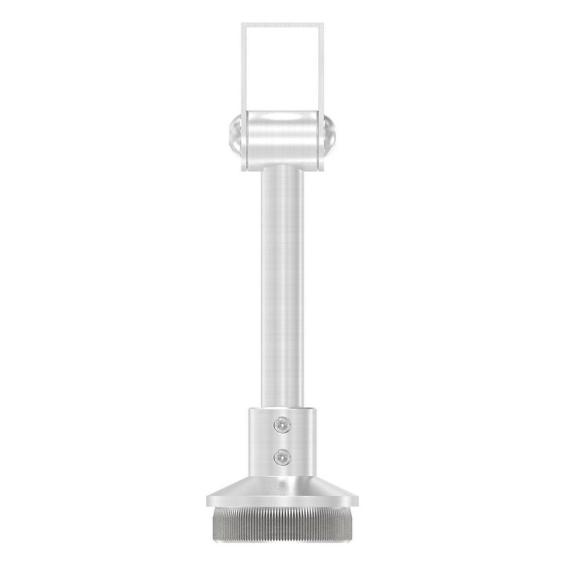Rohrabschlussstopfen mit Stift für LED Handlauf, V2A