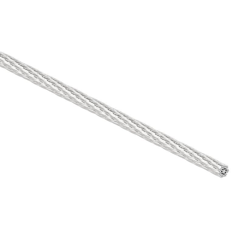 Edelstahlseil 7x7, Ø 2mm, V4A