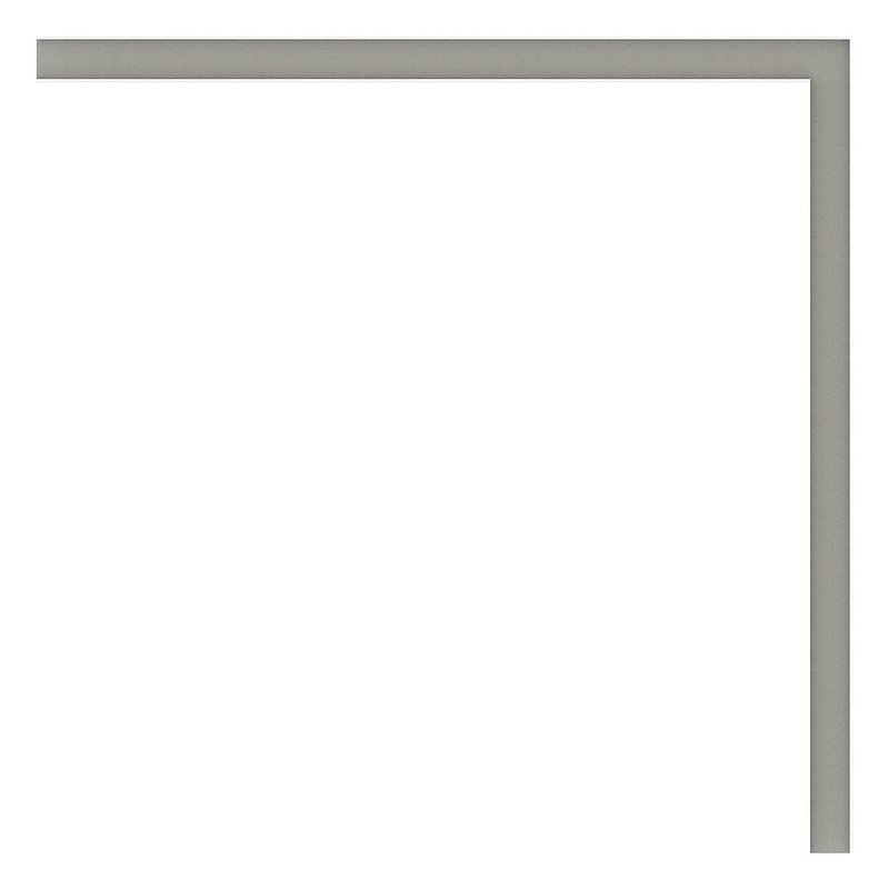 Edelstahl-U-Profil 90° Ecke, 500x500mm, V4A
