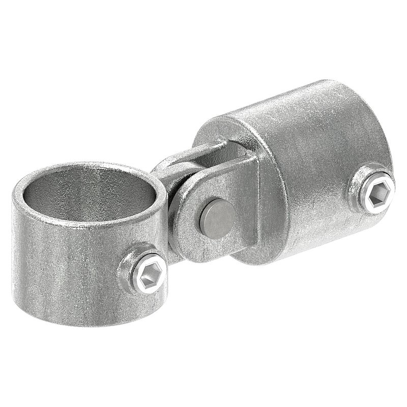 Connector, variable, for pipe Ø 48.3mm