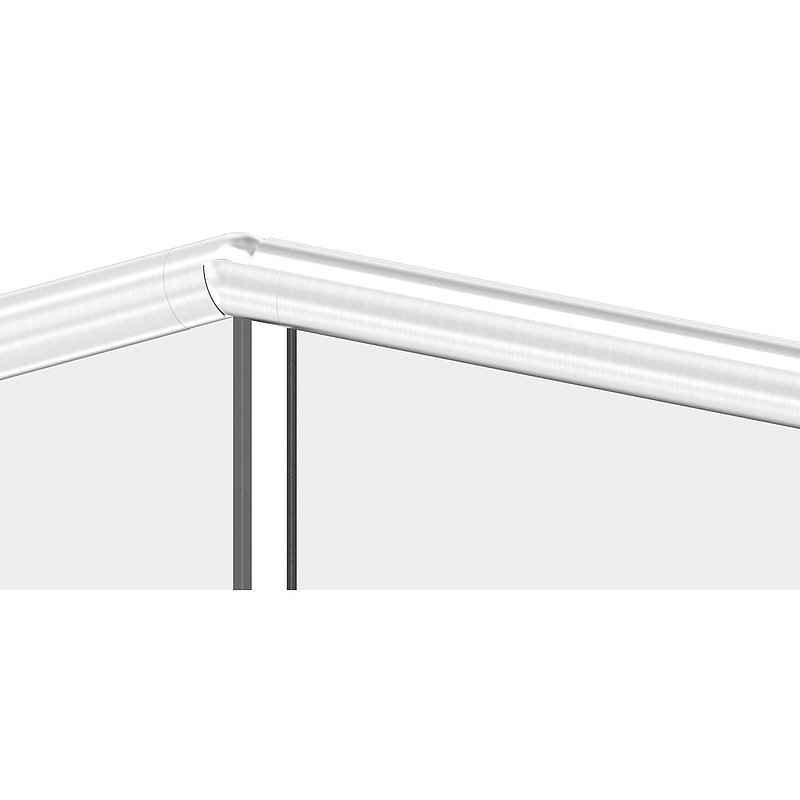 Verbinder flexibel für Nutrohr 42,4mm, V2A