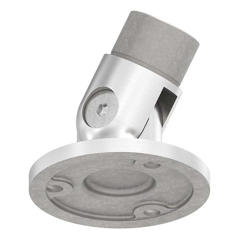 Wandhalter flexibel, für Rohr 33,7x2,0mm, V2A