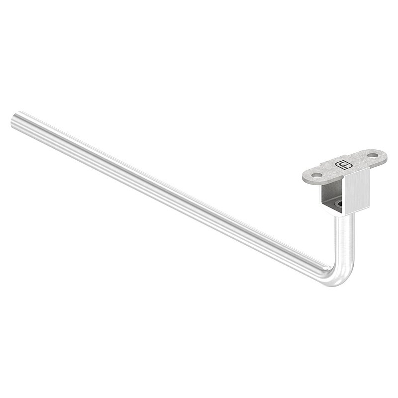 LED-Anschlussplatte mit Stift 300mm, V2A