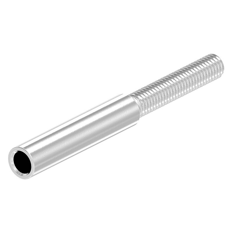 Embout fileté à sertir pour câble 5mm, V2A