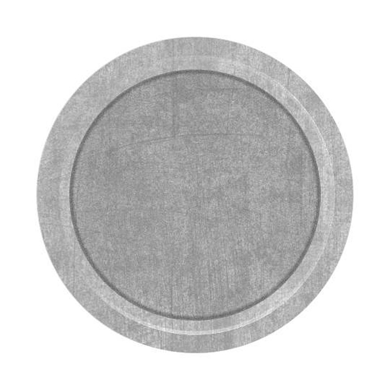 Bouchon pour extrémité de tube avec tige Ø 12mm pour tube 42,4x2,5mm, V2A
