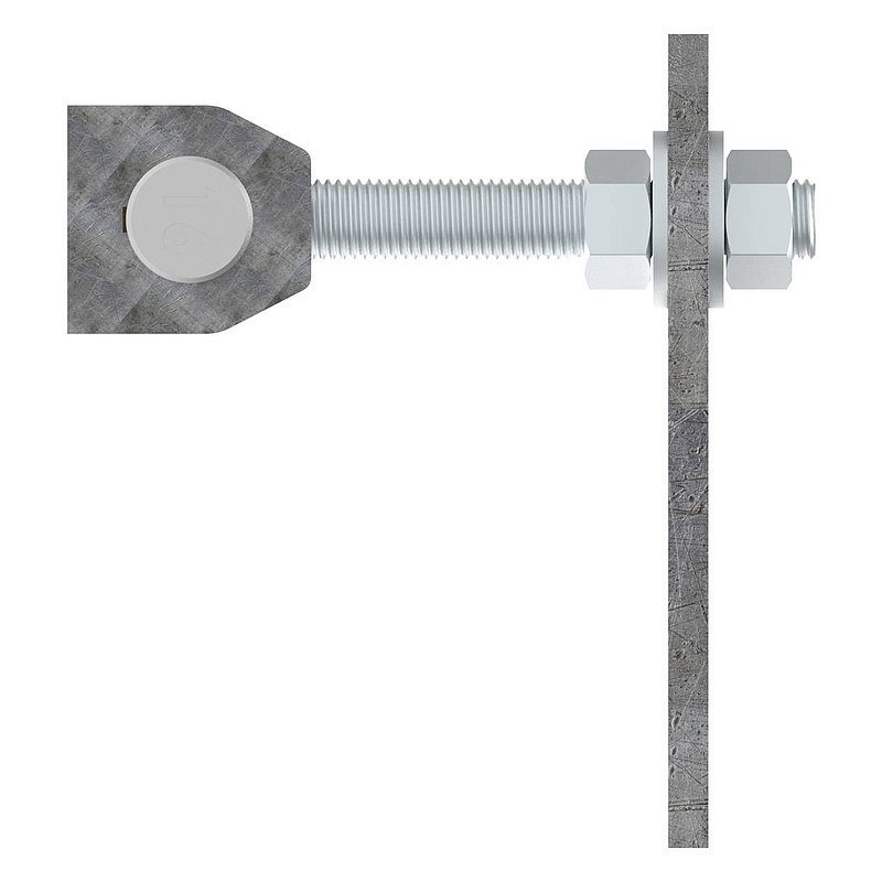 Torband M16, teilverzinkt/galvanisch verzinkt