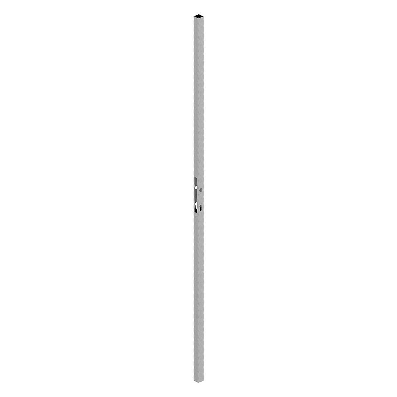 Lock tube 40x40x2.5 smooth, L:2000mm