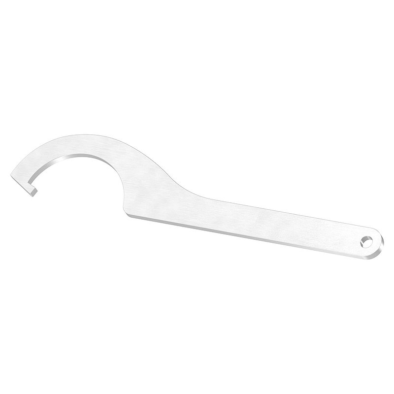 Gabelschlüssel für Punktglashalter 52mm, V2A
