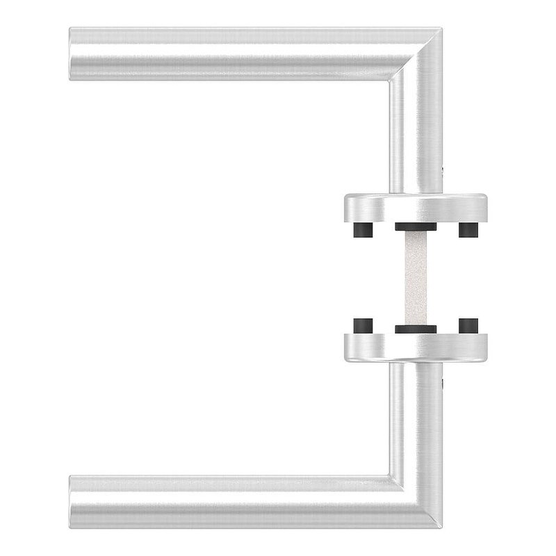 Paire de poignée de porte, pivotante, V2A
