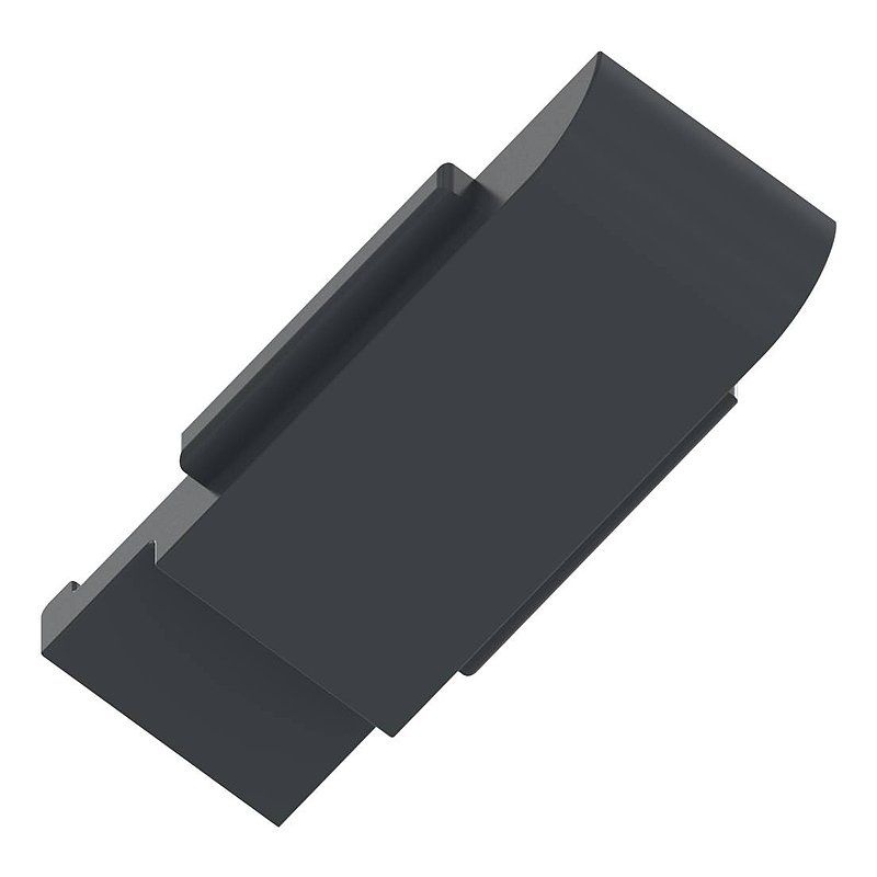Sicherungsplatte für Mod. 31 , Zink roh pulverbeschichtet in RAL 7016 matt