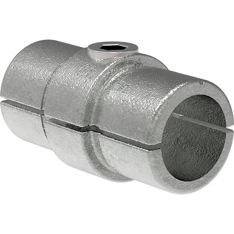 Verbinder, gerade, im Rohr, für Rohr Ø 42,4mm