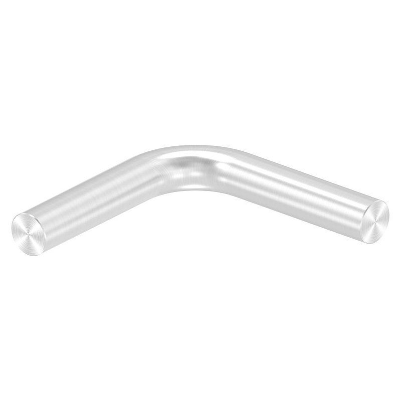 Étrier Ø 14mm, courbé à 90°, sans taraudage, V2A