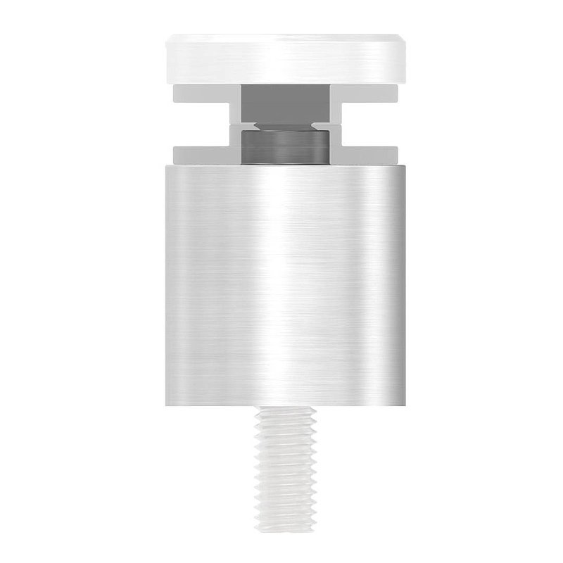 Unterteil Ø 30mm, mit Durchgangsbohrung , T: 30mm, V2A