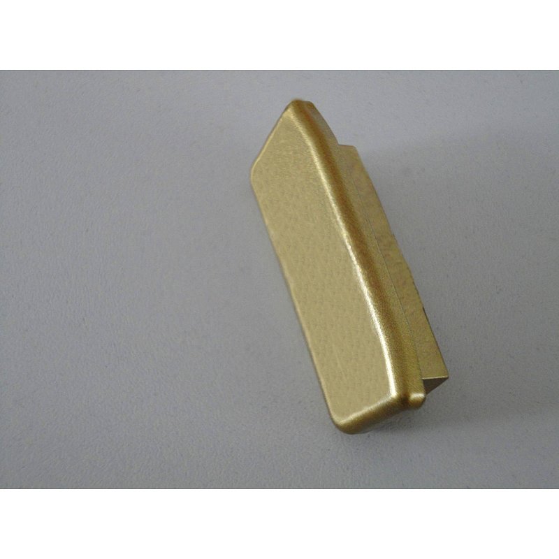 Endkappe für Kunststoffhandlauf für 40x8mm, gold