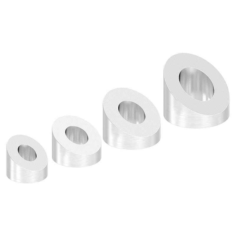 Moulded connection, for M5 thread, AISI304