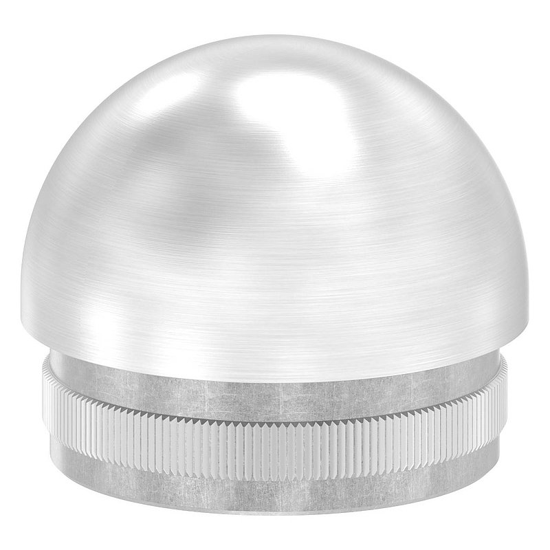 Rohrabschlussstopfen, für Rohr 42,4x2,0mm, V2A
