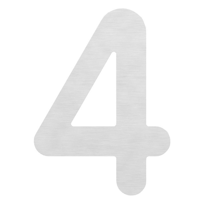 Hausnummer 4 - "klein", V2A