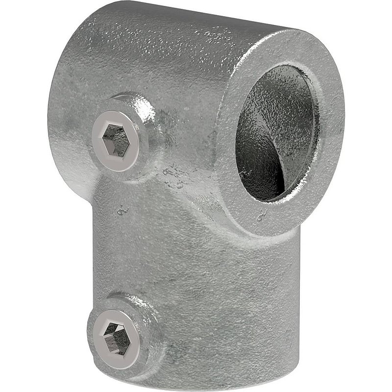 T-Stück kurz, für Rohr Ø 42,4 / 33,7mm