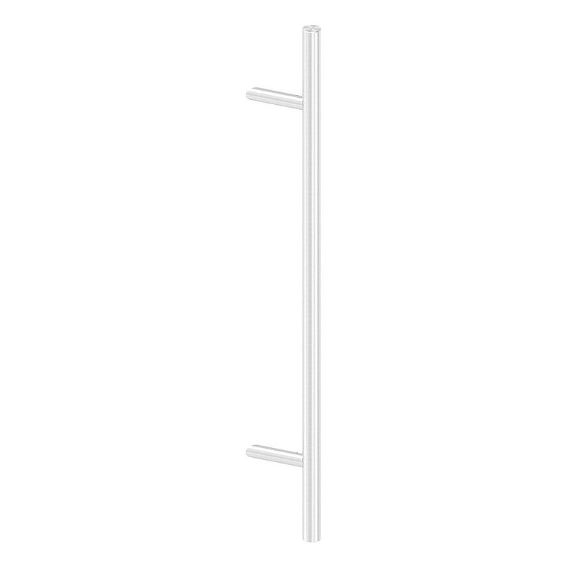 Push handle incl. holder with 45° bevel 45° with L: 1000mm, AISI304