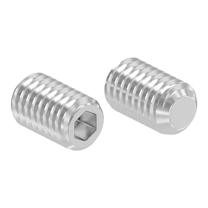 Gewindestift M6x10, V4A, DIN 913 / ISO 4026