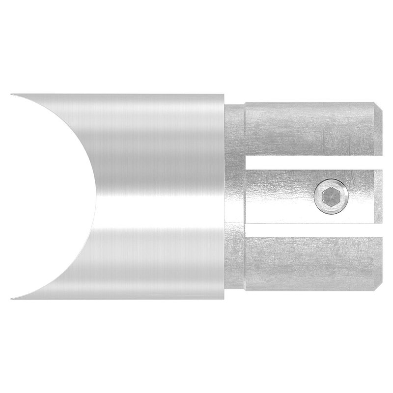 Anschlussstück 90°, Anschluss oben: 48,3mm, V2A