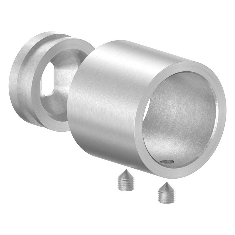 Wandbefestigung für Rohr 26,9mm, V2A