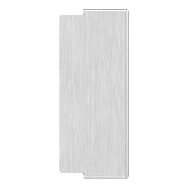 Stainless steel counter case square, for spacing 72mm, 40mm, AISI304