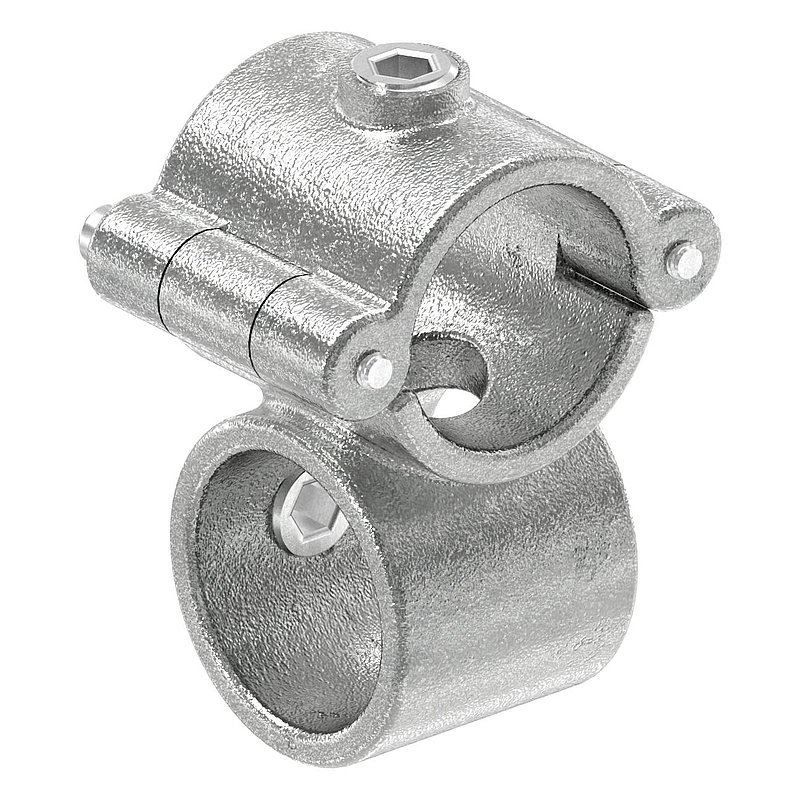 Kreuzverbinder aufklappbar, für Rohr Ø 42,4mm