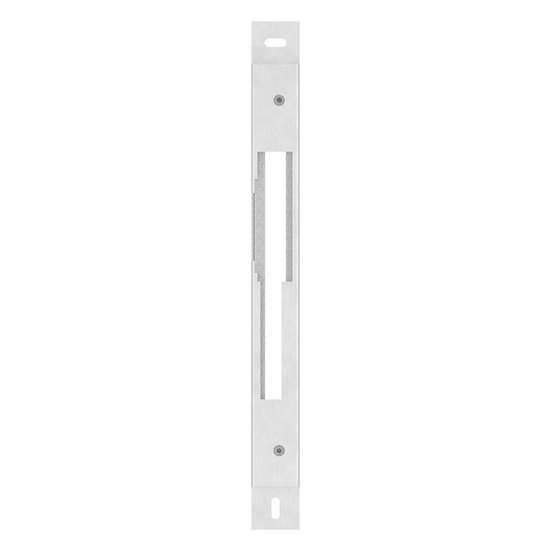 Gâche pour porte, à visser, avec entraxe 72 / 92 mm avec 40mm, DIN R, V2A
