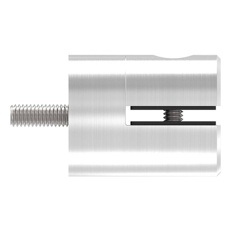 Sheet metal holder, Ø 32mm, connection: straight, AISI304