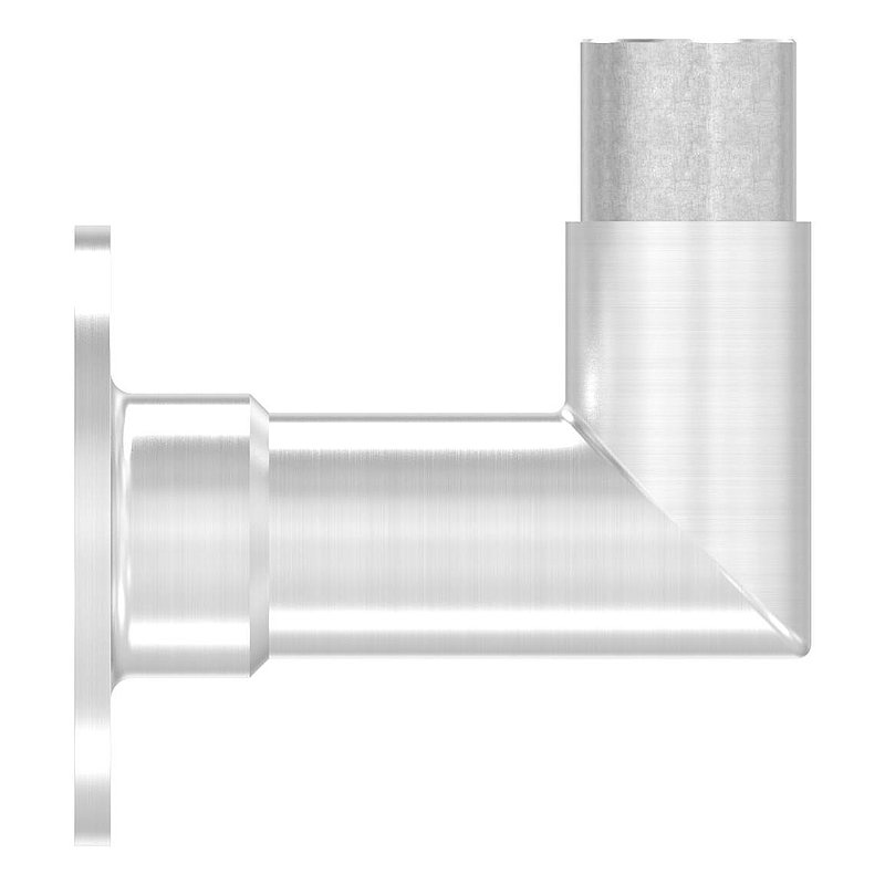 Wandhalter 90° für Rohr 33,7x2,0mm, V2A