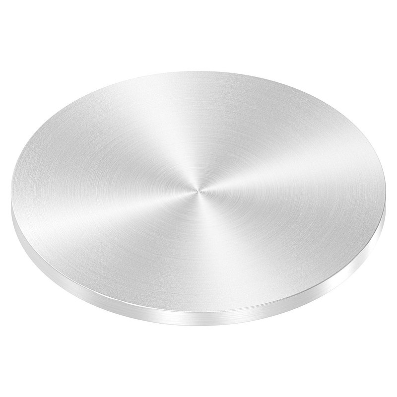 Ronde Ø 80x4mm, mit Rundschliff, V2A