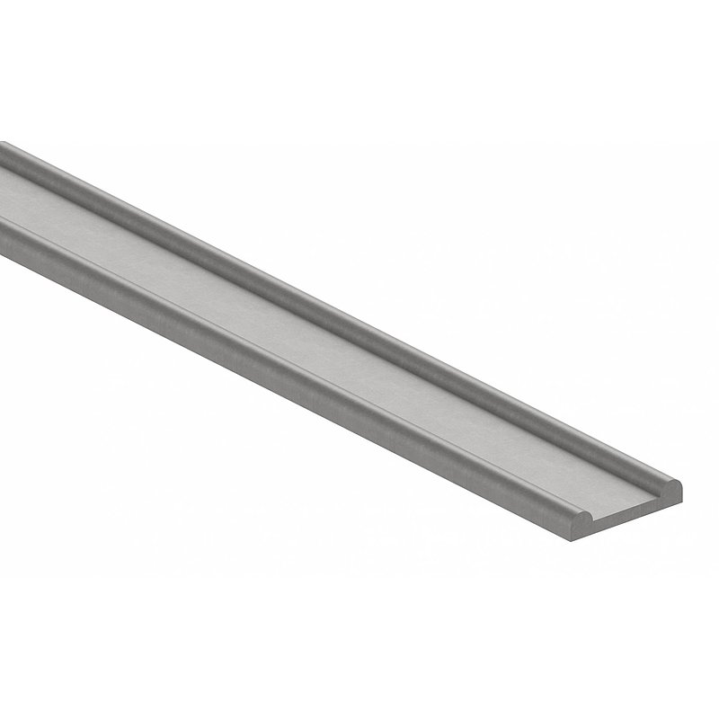 Hespeneisen S235JR, 40x8x4mm, L: 6000mm