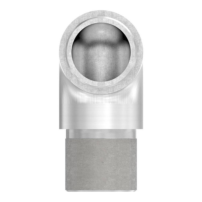 Rohrbogen 90° eng, für Rohr 26,9x2,0mm, V4A