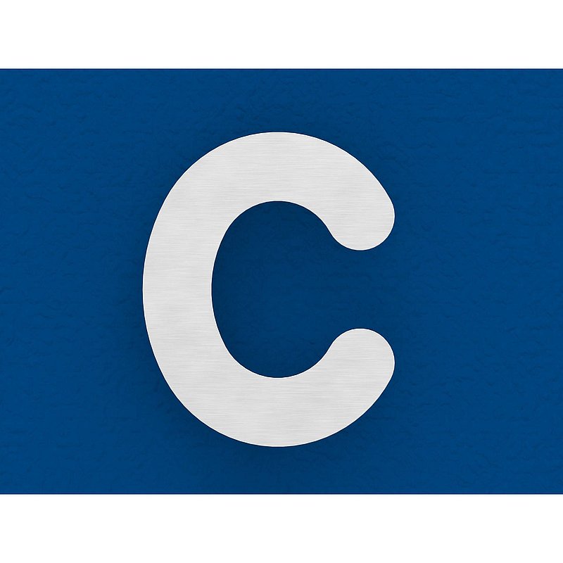 Hausnummer c - "klein", V2A