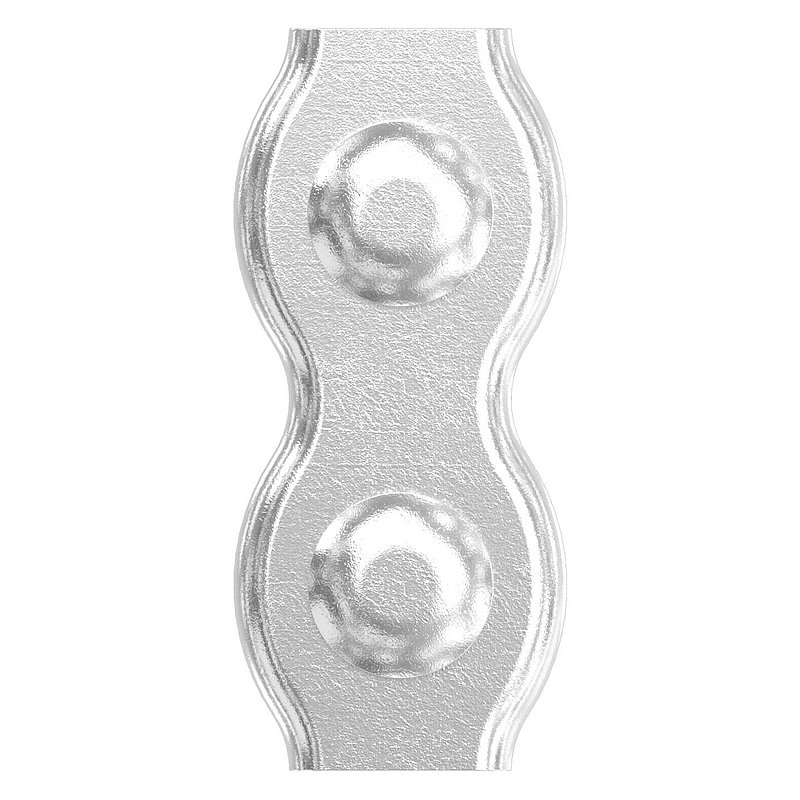Duplexklemmen für Seil 4mm, V4A