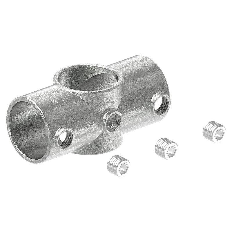 Kreuzstück, für Rohr Ø 48,3mm