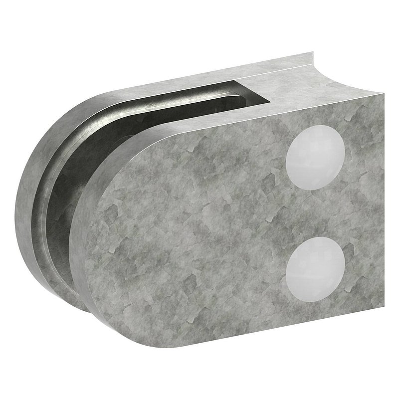 Pince à verre modèle 12, jonction: 42,4mm, zinc brut