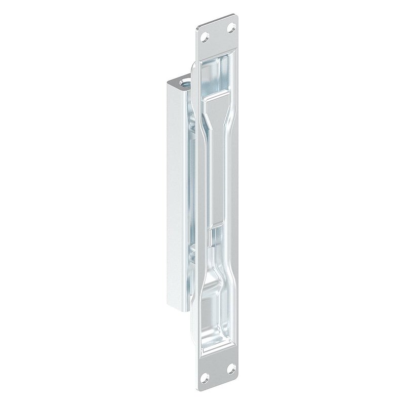 Kantriegel mit Breite 20mm und Gewinde M8, verzinkt