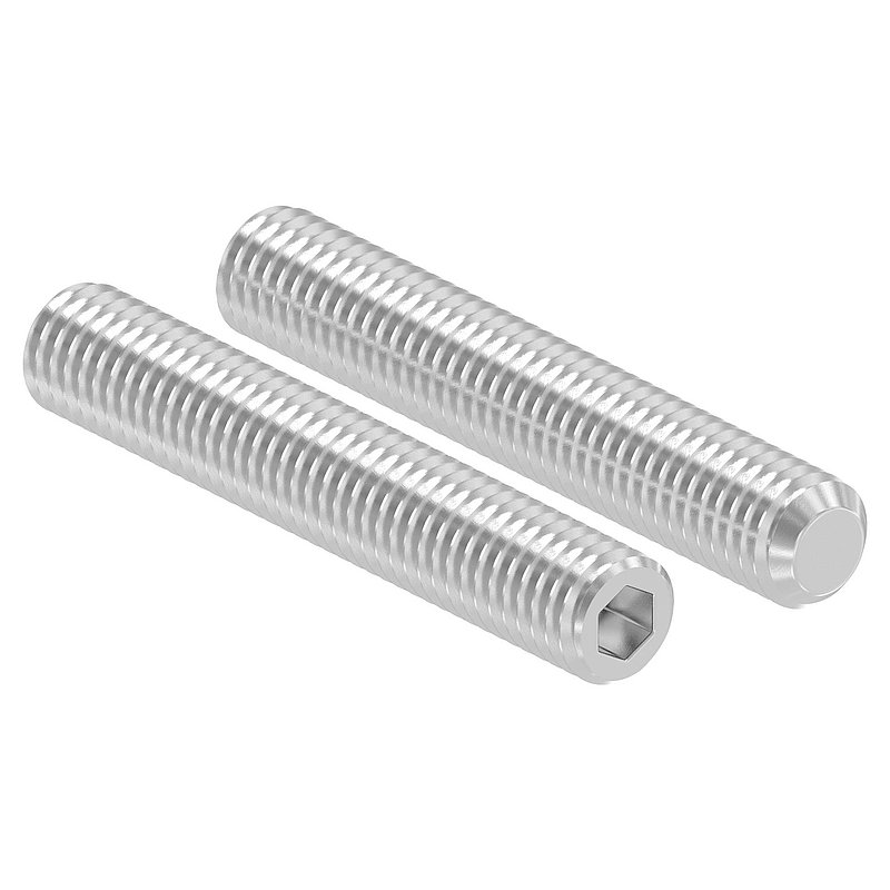 Gewindestift M8x50, V2A, DIN 913 / ISO 4026