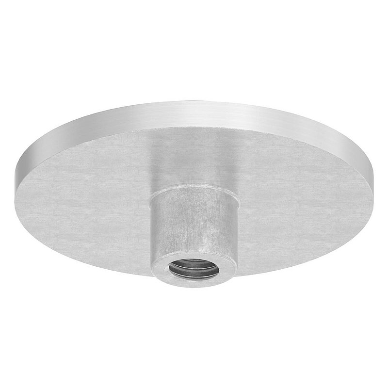 Plate, Ø 48.3mm, for welding on, AISI304