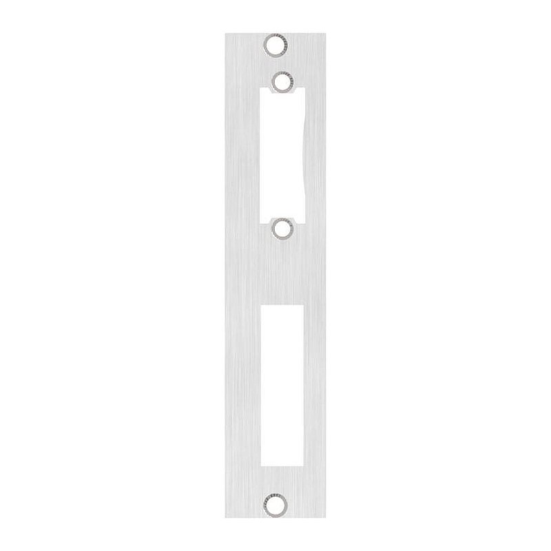 Edelstahlschließblech 172x36x3,0mm, für Abstand 72mm, V2A