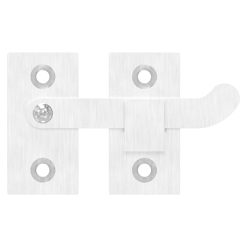 Verrous de porte à visser pour tube Ø 42,4mm, V4A